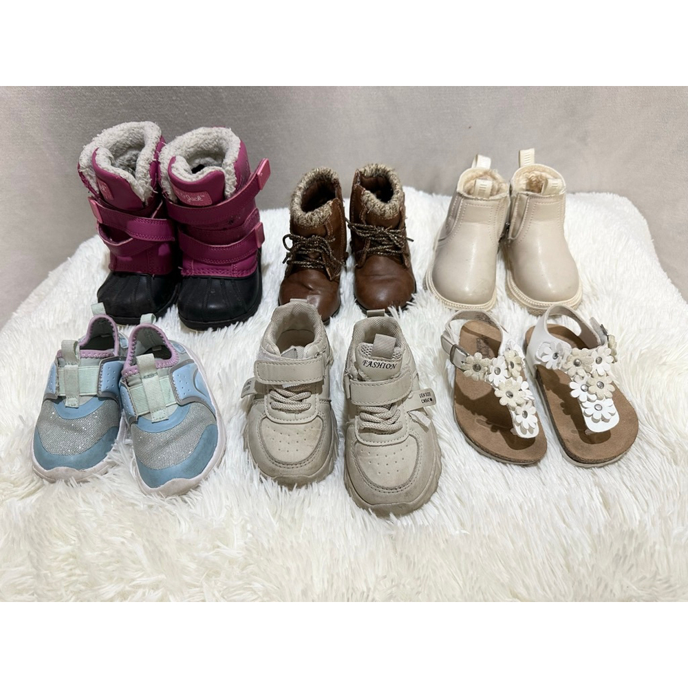 Various Brands Toddler Girl Shoes Size 6